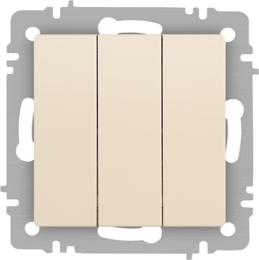 Изображение товара Выключатель INTRO Accent 6-106-02 / Б0063534 (слоновая кость)