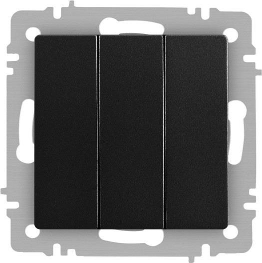 Изображение товара Выключатель INTRO Accent 6-106-05 / Б0063540 (антрацит)