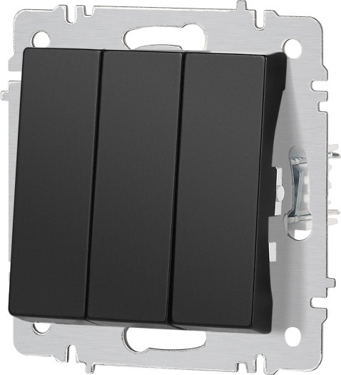 Изображение товара Выключатель INTRO Accent 6-106-05 / Б0063540 (антрацит)