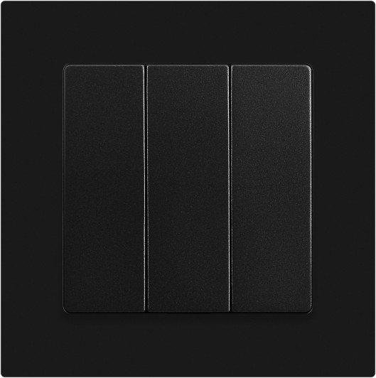 Изображение товара Выключатель INTRO Accent 6-106-05 / Б0063540 (антрацит)