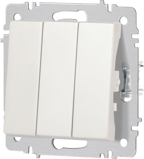 Изображение товара Выключатель INTRO Accent 6-106-06 / Б0063542 (перламутр)