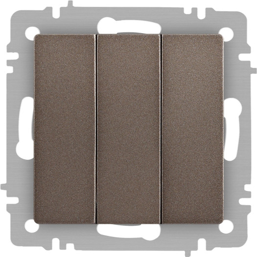 Изображение товара Выключатель INTRO Accent 6-106-08 / Б0063547 (бронза)