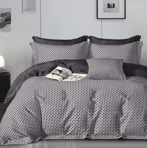 Изображение товара Комплект постельного белья Alleri Перкаль Elite 2сп с европростыней / Пер-155