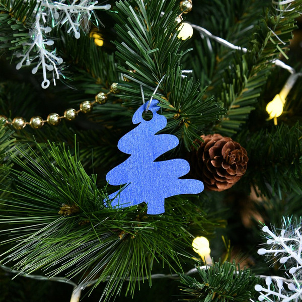 Изображение товара Набор елочных игрушек No Brand НГ-22.4 (8шт)