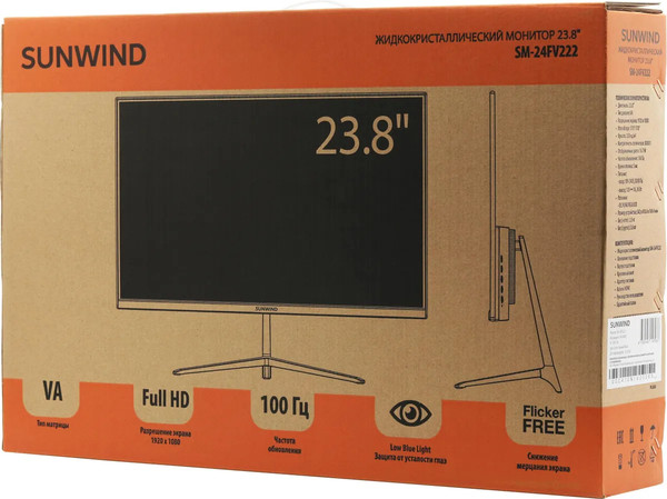 Изображение товара Монитор Sunwind SM-24FV222 / SM24VB01