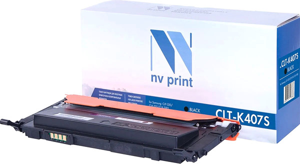 Изображение товара Тонер-картридж NV Print NV-CLTK407SBk