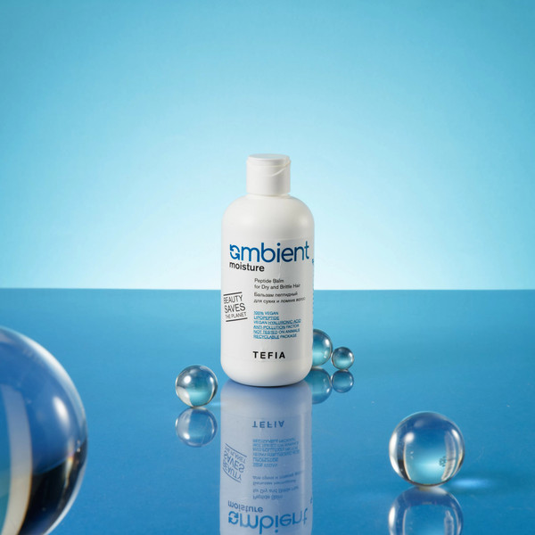 Изображение товара Бальзам для волос Tefia Ambient Moisture пептидный для сухих и ломких волос (250мл)