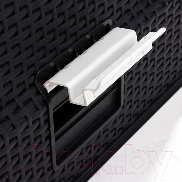 Изображение товара Туалет-домик Curver Cat Litter Box / 198846 (графитовый)