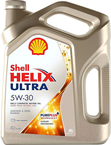 Изображение товара Моторное масло Shell Helix Ultra 5W30 (4л)
