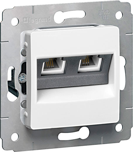 Изображение товара Розетка Legrand Cariva 773639 (белый)