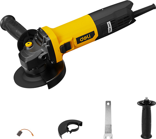 Изображение товара Угловая шлифовальная машина Deli YS EDL-JM125-E2 (750Вт, 125мм)