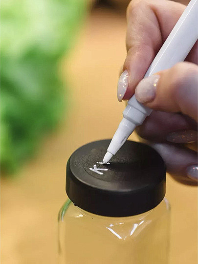 Изображение товара Набор для специй Aura Home 2670 (18шт, с подставкой и черными крышками)