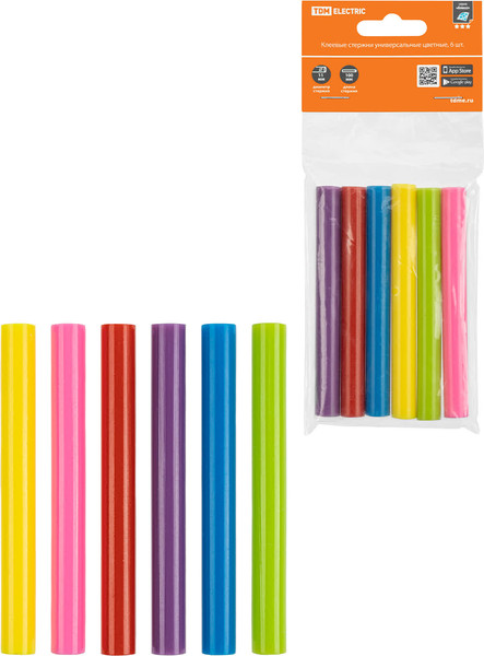 Изображение товара Клеевые стержни TDM Алмаз SQ1024-0518 (6шт)