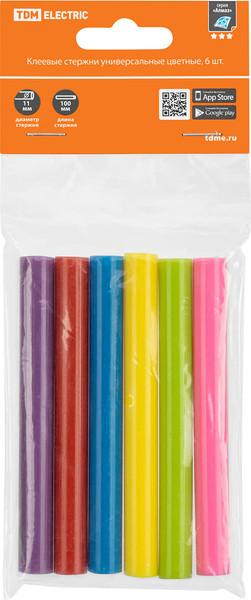 Изображение товара Клеевые стержни TDM Алмаз SQ1024-0518 (6шт)