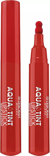 Изображение товара Тинт для губ Deborah Milano Aqua Tint Lipstick тон 05 глубокий красный (2.5г)