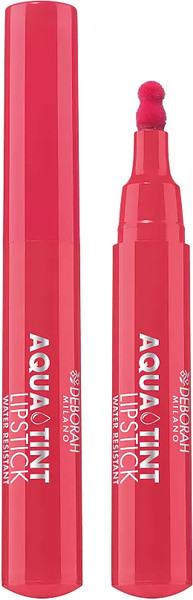Изображение товара Тинт для губ Deborah Milano Aqua Tint Lipstick тон 06 герань (2.5г)