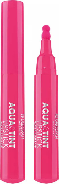 Изображение товара Тинт для губ Deborah Milano Aqua Tint Lipstick тон 08 розовый (2.5г)