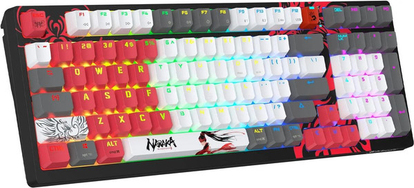 Изображение товара Клавиатура A4Tech Bloody WS98 (серый/красный)