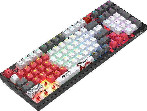 Изображение товара Клавиатура A4Tech Bloody WS98 (серый/красный)