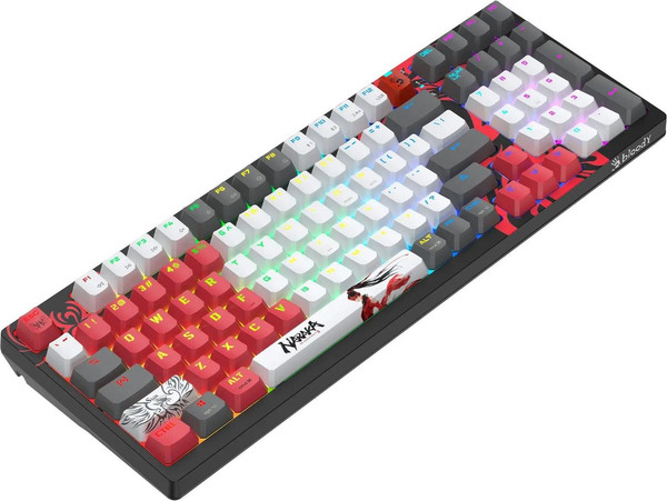 Изображение товара Клавиатура A4Tech Bloody WS98 (серый/красный)