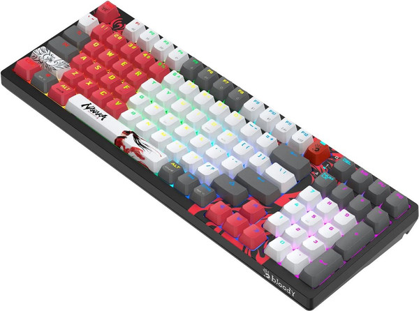 Изображение товара Клавиатура A4Tech Bloody WS98 (серый/красный)