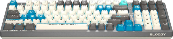 Изображение товара Клавиатура Bloody S98 Pixels Blue (серый/бежевый)