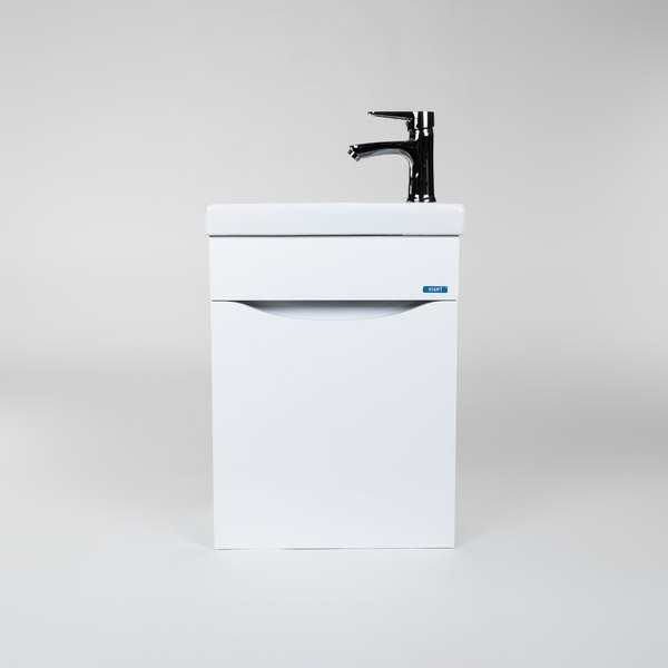 Изображение товара Тумба с умывальником Viant Рим Como 40 / VRIM40CO-T1STP+S-UM-COM40/1-w
