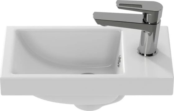 Изображение товара Тумба с умывальником Viant Рим Como 40 / VRIM40CO-T1STP+S-UM-COM40/1-w