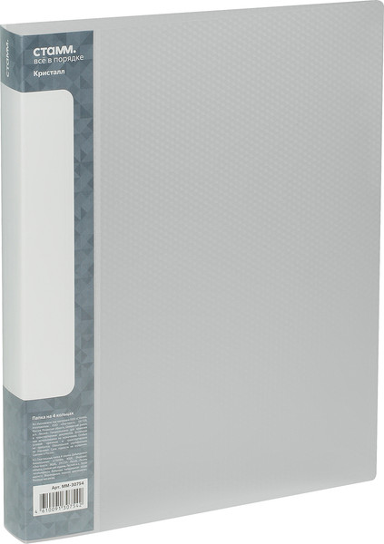Изображение товара Папка для бумаг Стамм Кристалл / ММ-30754
