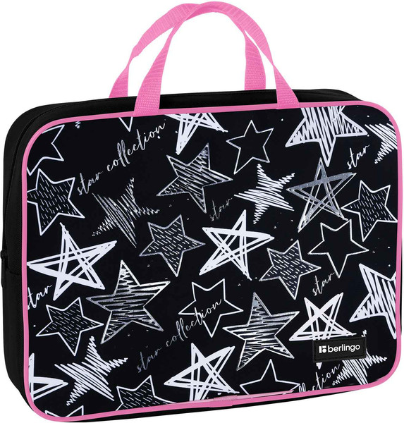 Изображение товара Папка-портфель Berlingo Glossy Stars / BR-FB-0402