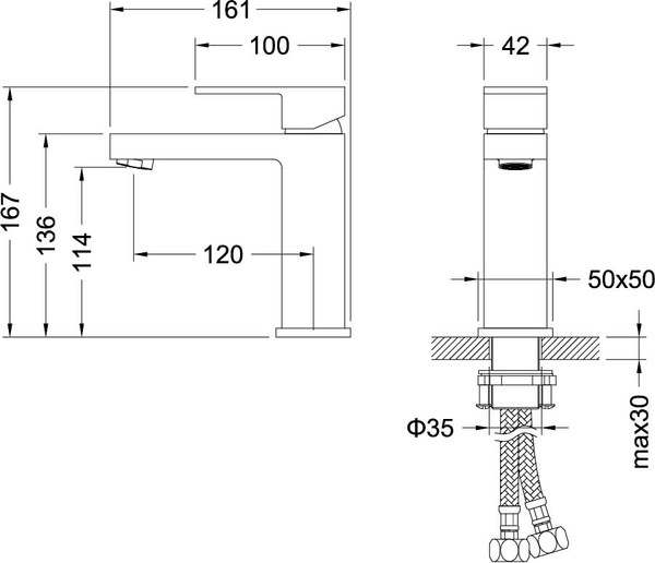 Изображение товара Смеситель Aquatek Либра AQ1610CR