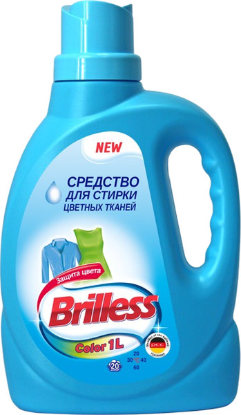 Изображение товара Гель для стирки Brilless Color для цветных тканей (1л)
