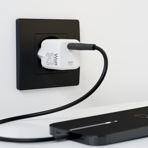 Изображение товара Адаптер питания сетевой Lyambda LJC-20-1C (белый)