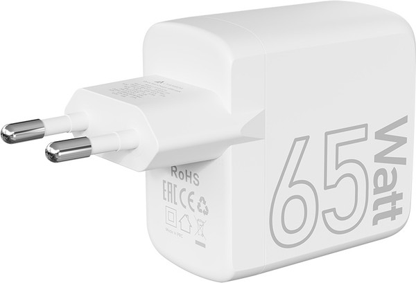 Изображение товара Адаптер питания сетевой Lyambda LJC-65-2C1A (белый)