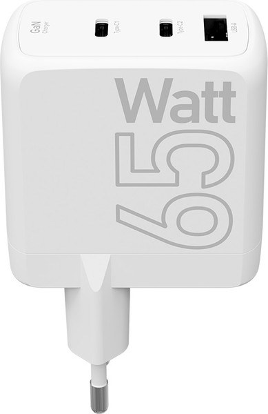 Изображение товара Адаптер питания сетевой Lyambda LJC-65-2C1A (белый)