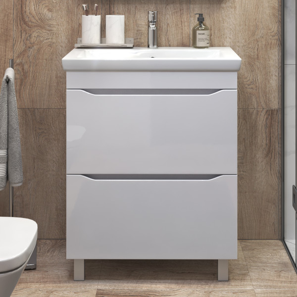 Изображение товара Тумба под умывальник Vigo Grani 700-0-2 / 202 (напольная)