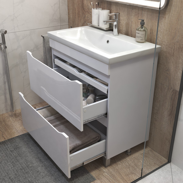 Изображение товара Тумба под умывальник Vigo Grani 800-0-2 / 203 (напольная)