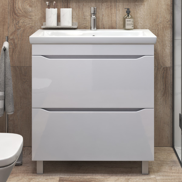 Изображение товара Тумба под умывальник Vigo Grani 800-0-2 / 203 (напольная)