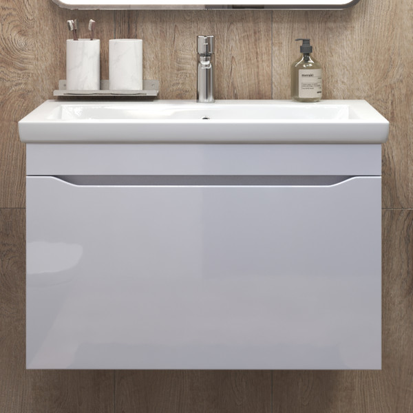 Изображение товара Тумба под умывальник Vigo Grani 800-0-1 / 166 (навесная)