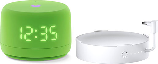 Изображение товара Умная колонка Яндекс Станция Лайт 2 YNDX-00026GRN (зеленый) + ПЗУ Яндекс YNDX-00651