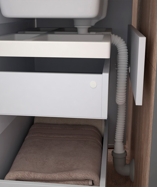 Изображение товара Тумба под умывальник Vigo Grani 600-0-2 / 201