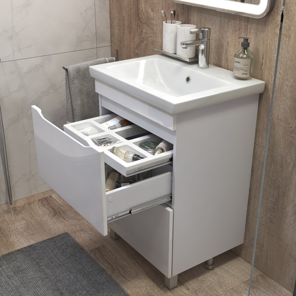 Изображение товара Тумба под умывальник Vigo Grani 600-0-2 / 201