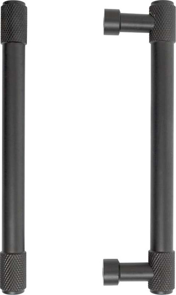 Изображение товара Ручка для мебели StahlBuro AP2307-128 (2шт, матовый черный)