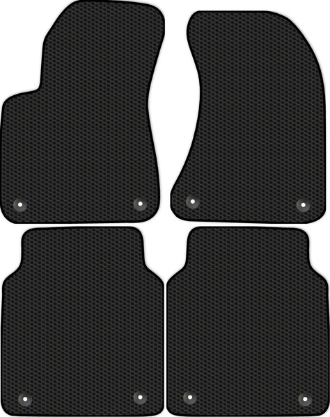 Изображение товара Комплект ковриков для авто Alicosta 2174_1 для Audi A8 III седан/D4 2009-2013 (EVA соты, черный)