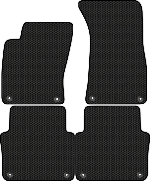 Изображение товара Комплект ковриков для авто Alicosta 0109_1 для Audi A8 Short седан/D3 2002-2009 (EVA соты, черный)