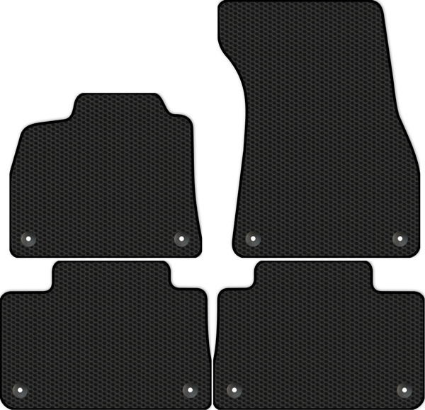 Изображение товара Комплект ковриков для авто Alicosta 1745_1 для Audi E-Tron I SUV 2019-н.в (EVA соты, черный)