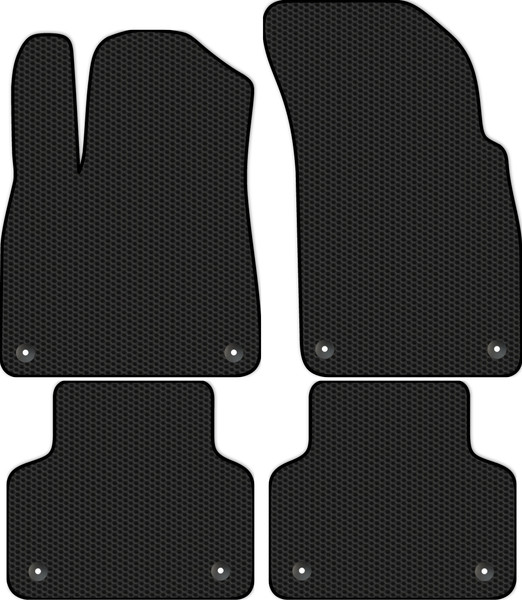 Изображение товара Комплект ковриков для авто Alicosta 0125_1 для Audi Q8 I SUV/4MN 2018-н.в. (EVA соты, черный)