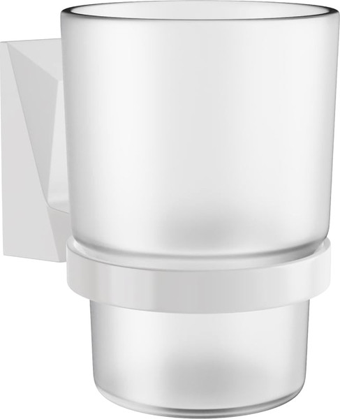 Изображение товара Стакан для зубной щетки и пасты KLEBER Ice KLE-ICE044WT (белый)