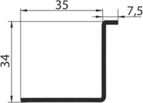 Изображение товара Сливная планка Grand Line 3.00 (белый)