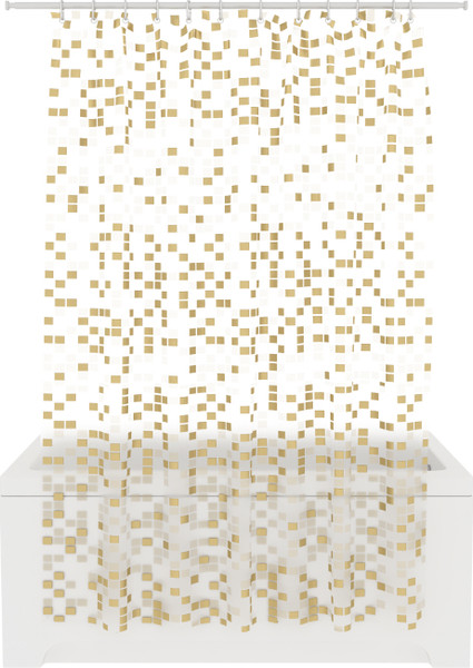 Изображение товара Шторка-занавеска для ванны FORA Peva Pixel FOR-PV03